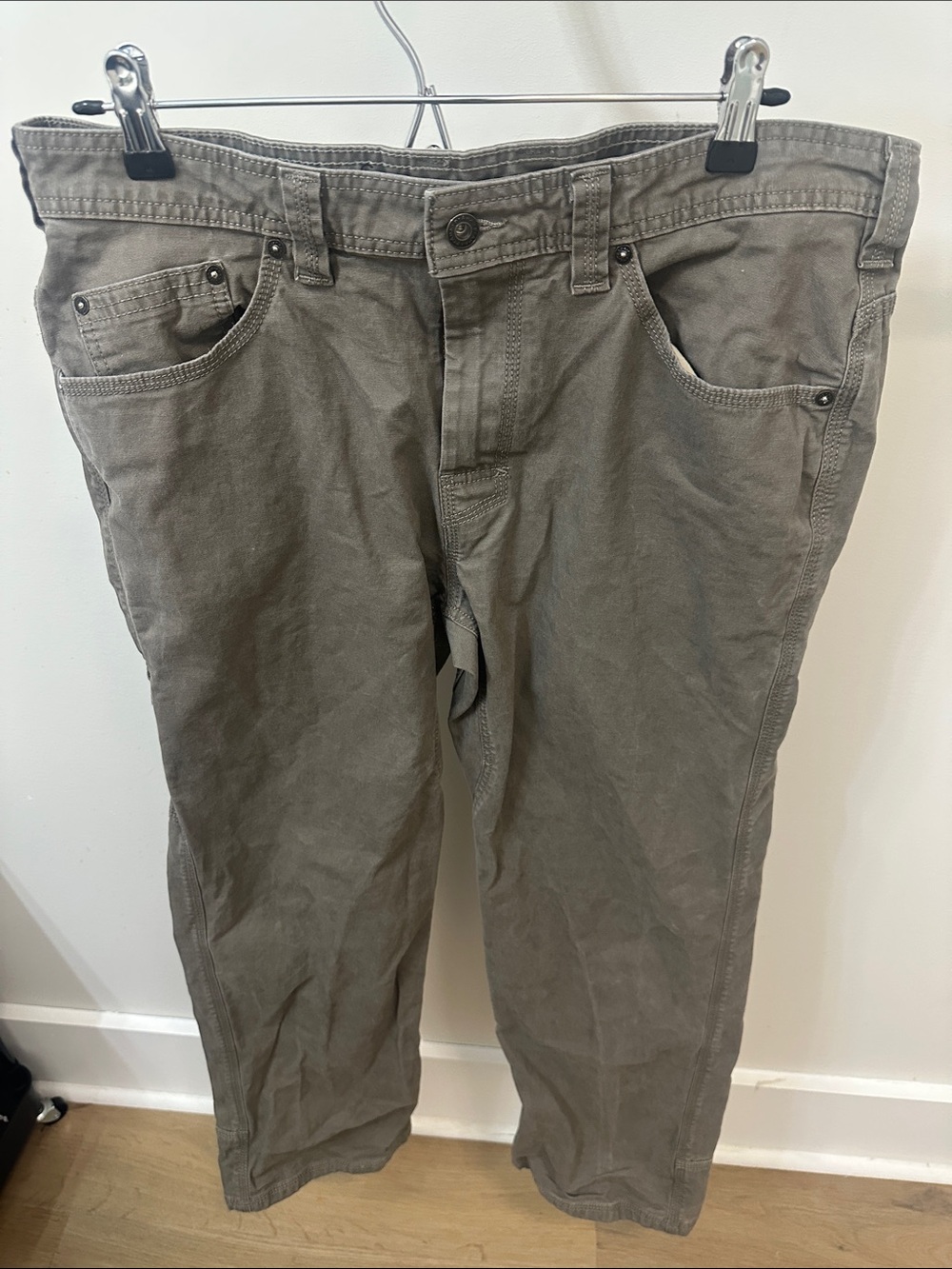 Prana Men's Chinos in Olive Gray